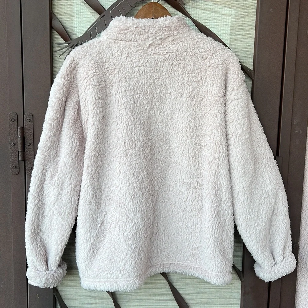 🧸 New Gap Super Soft Teddy Sherpa Sweatshirt 🧸 - Picture 8 of 10